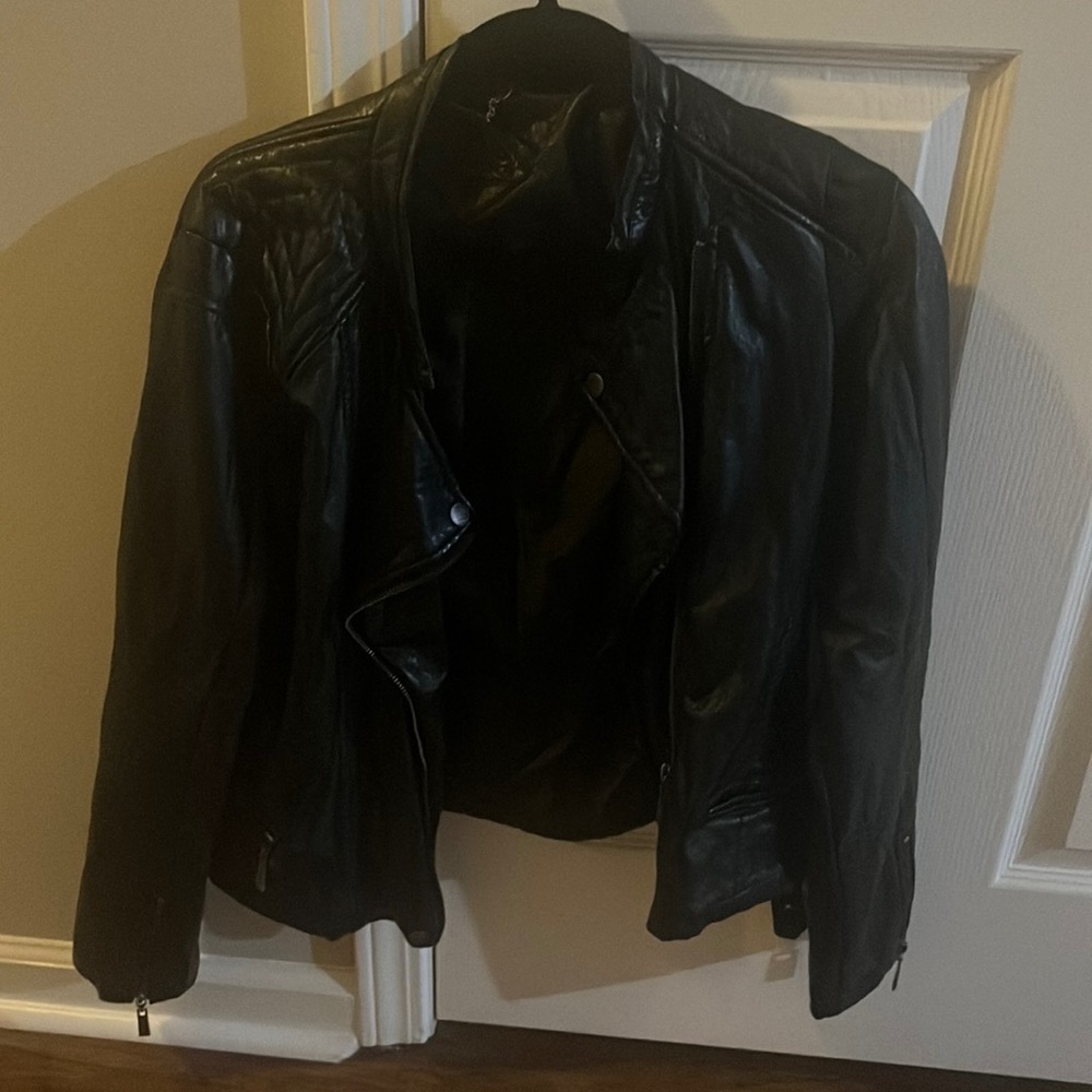 Joujou leather jacket
